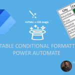 HTML Table Conditional Formatting in Power Automate – Clavin's Blog
