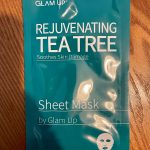 Face Mask Festivities: Rejuvenating Tea Tree Sheet Mask By GlamUp Edition